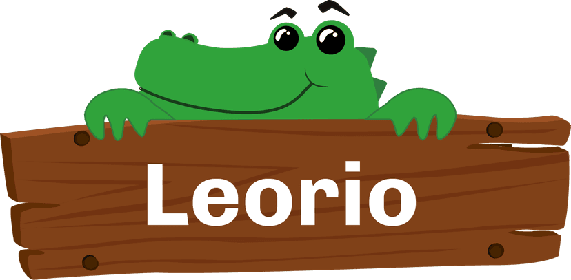 Leorio the crocodile mascot