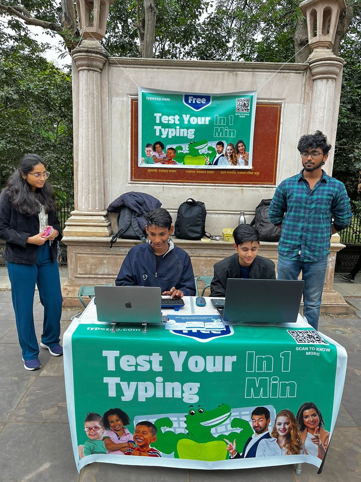 Testing session at school