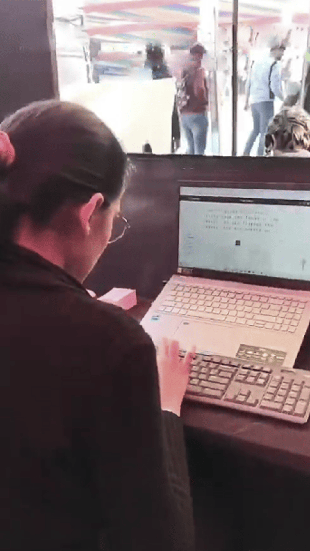 Typezap event - Mascot with group